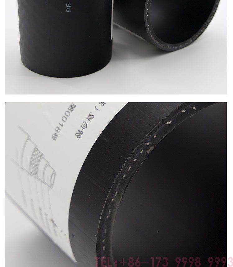 HDPE stalen mesh skelet composiet buis6blad